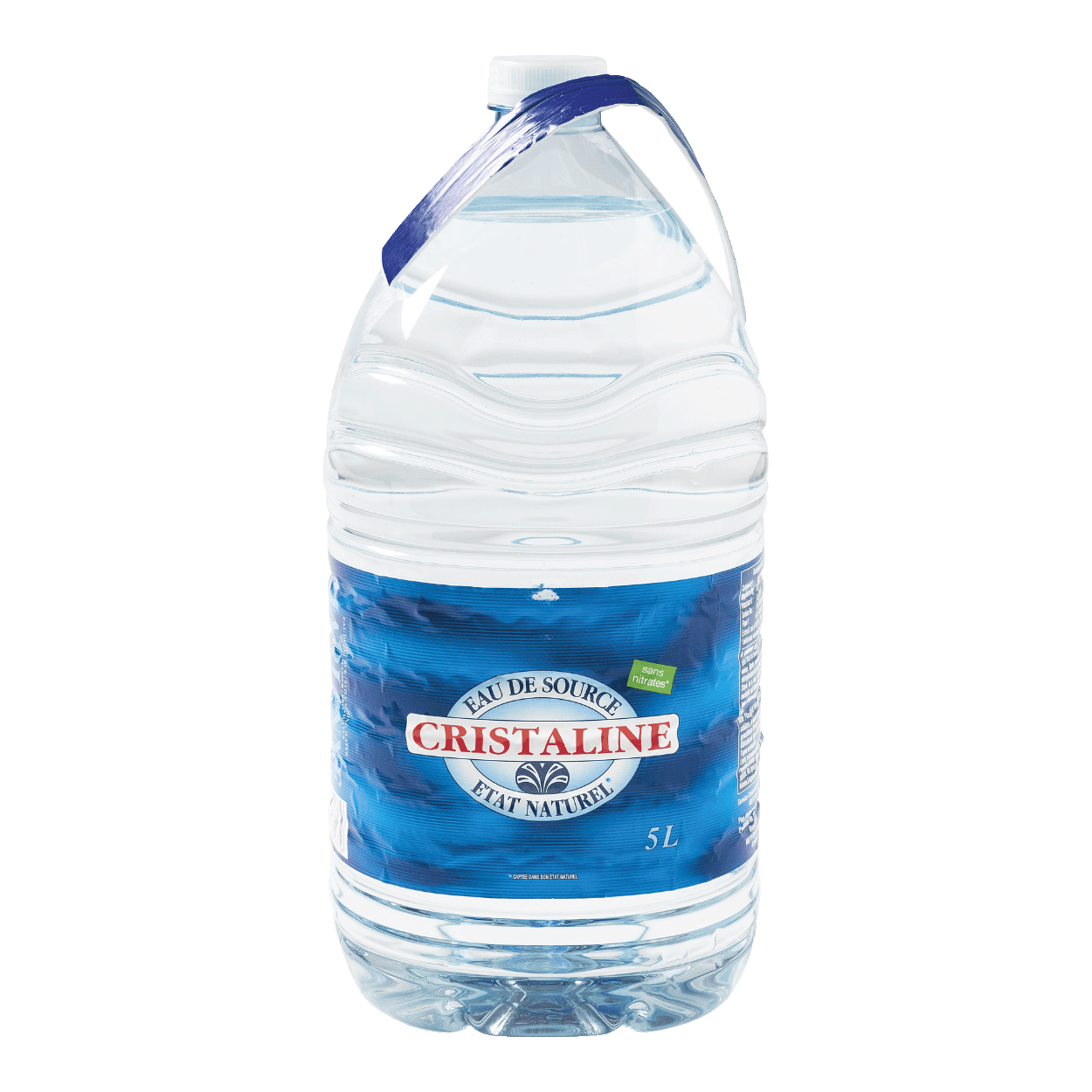 Bonbonne d'eau de source Cristaline 5 L