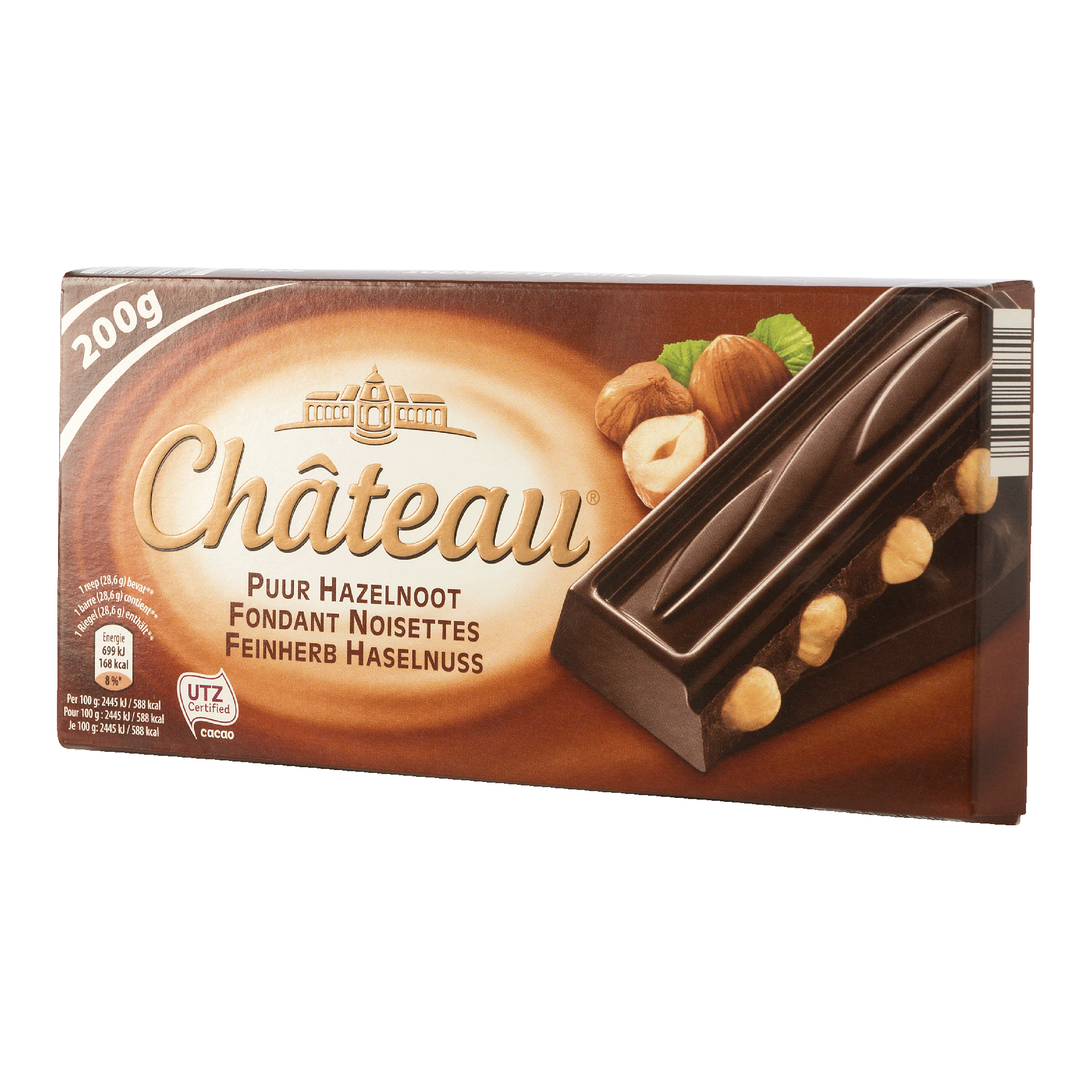 CHÂTEAU® Chocolat aux noisettes entières bon marché chez ALDI