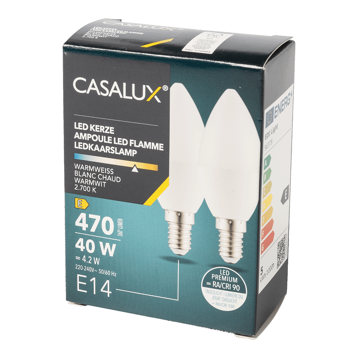 CASALUX® Ampoules LED, 2 pcs bon marché chez ALDI